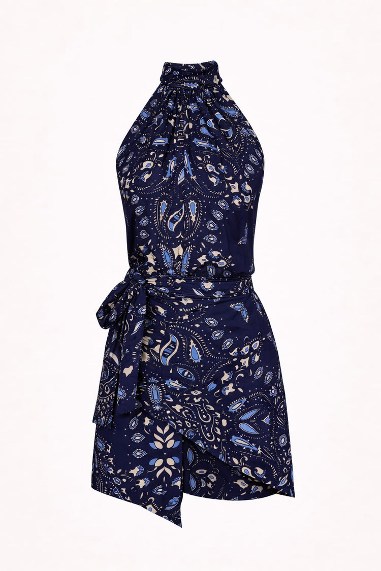 
                  
                    Top halter bandana azul
                  
                