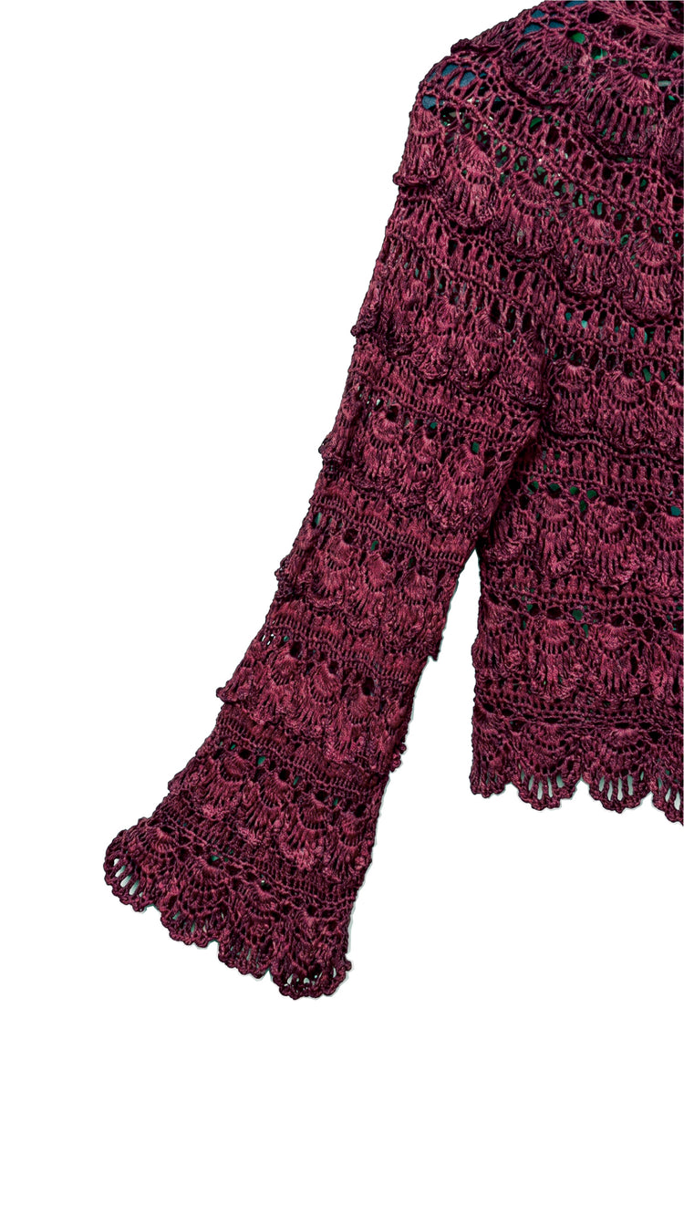 
                  
                    TOP CROCHET SEDA BURDEO - PRE VENTA
                  
                