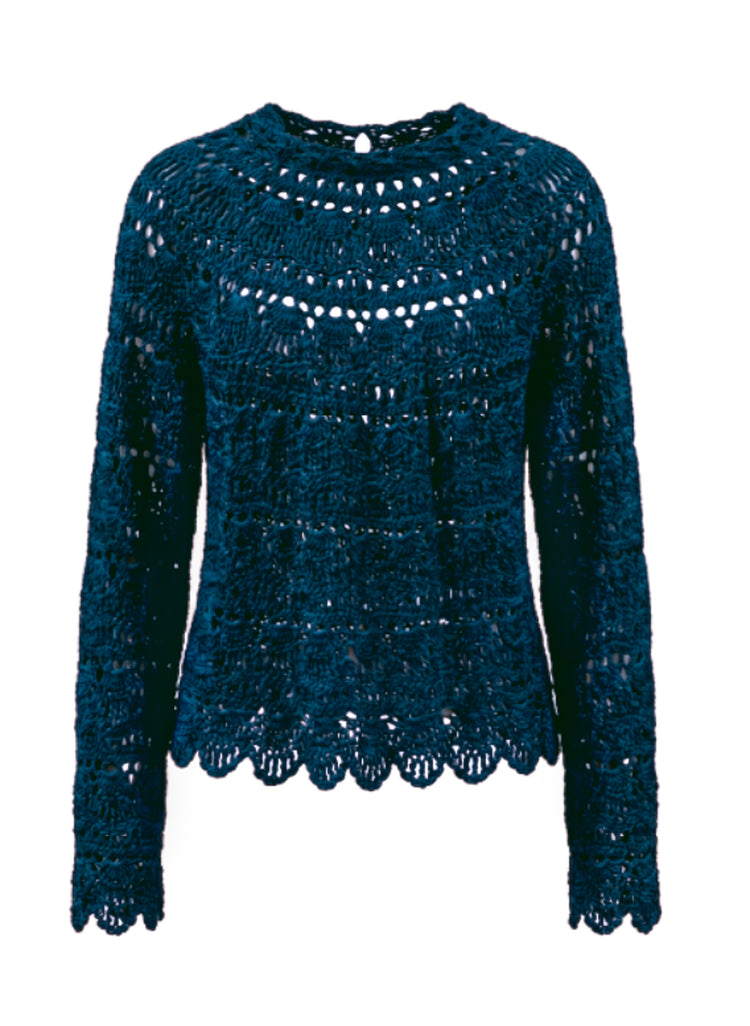 
                  
                    TOP CROCHET SEDA PETROLEO
                  
                