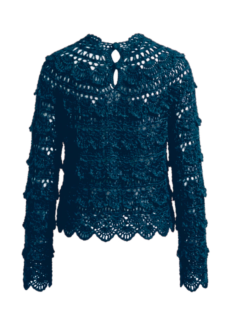 
                  
                    TOP CROCHET SEDA PETROLEO
                  
                