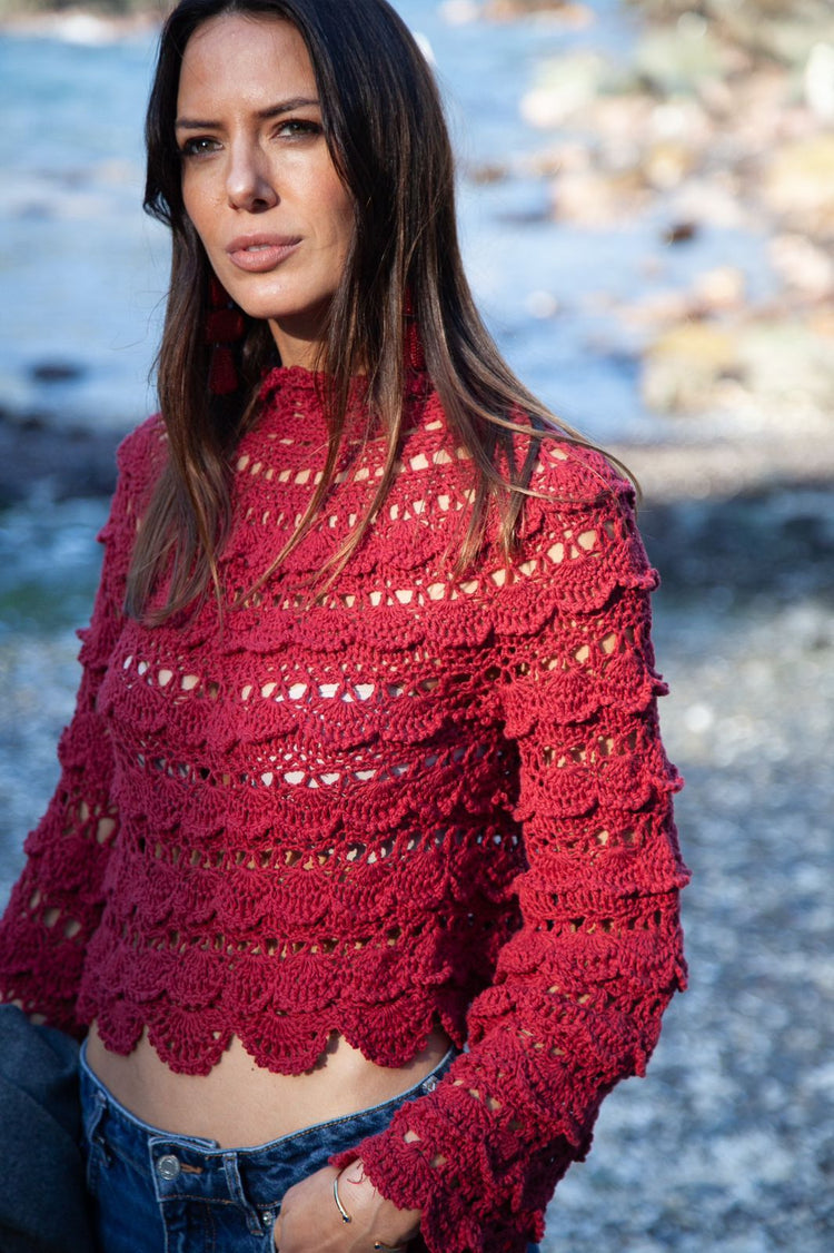 
                  
                    Top crochet boho
                  
                