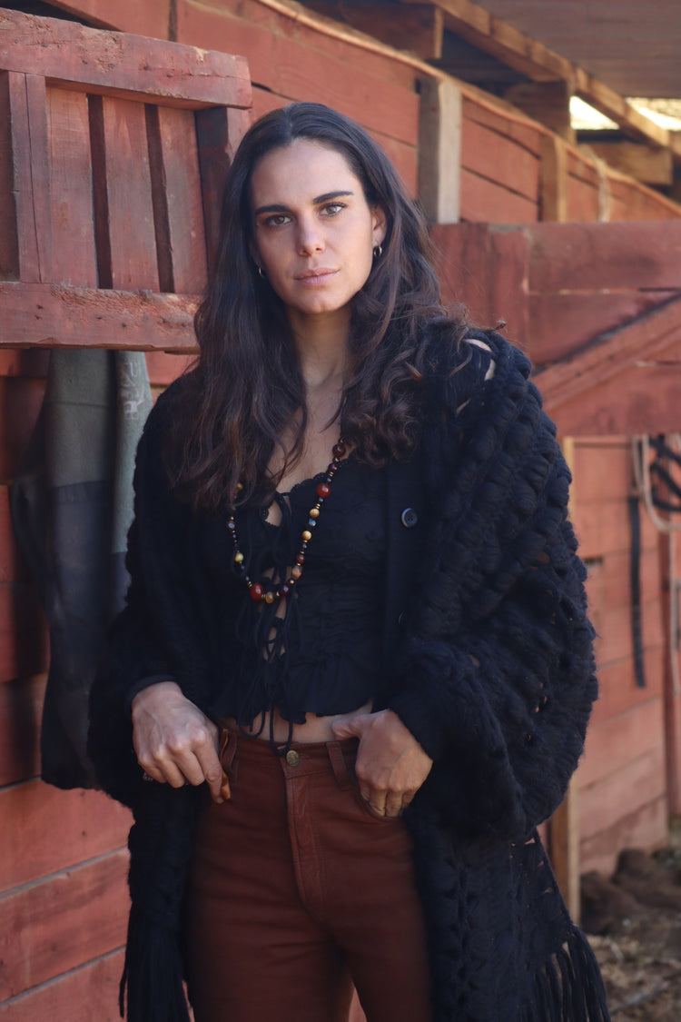 Cardigan Negro