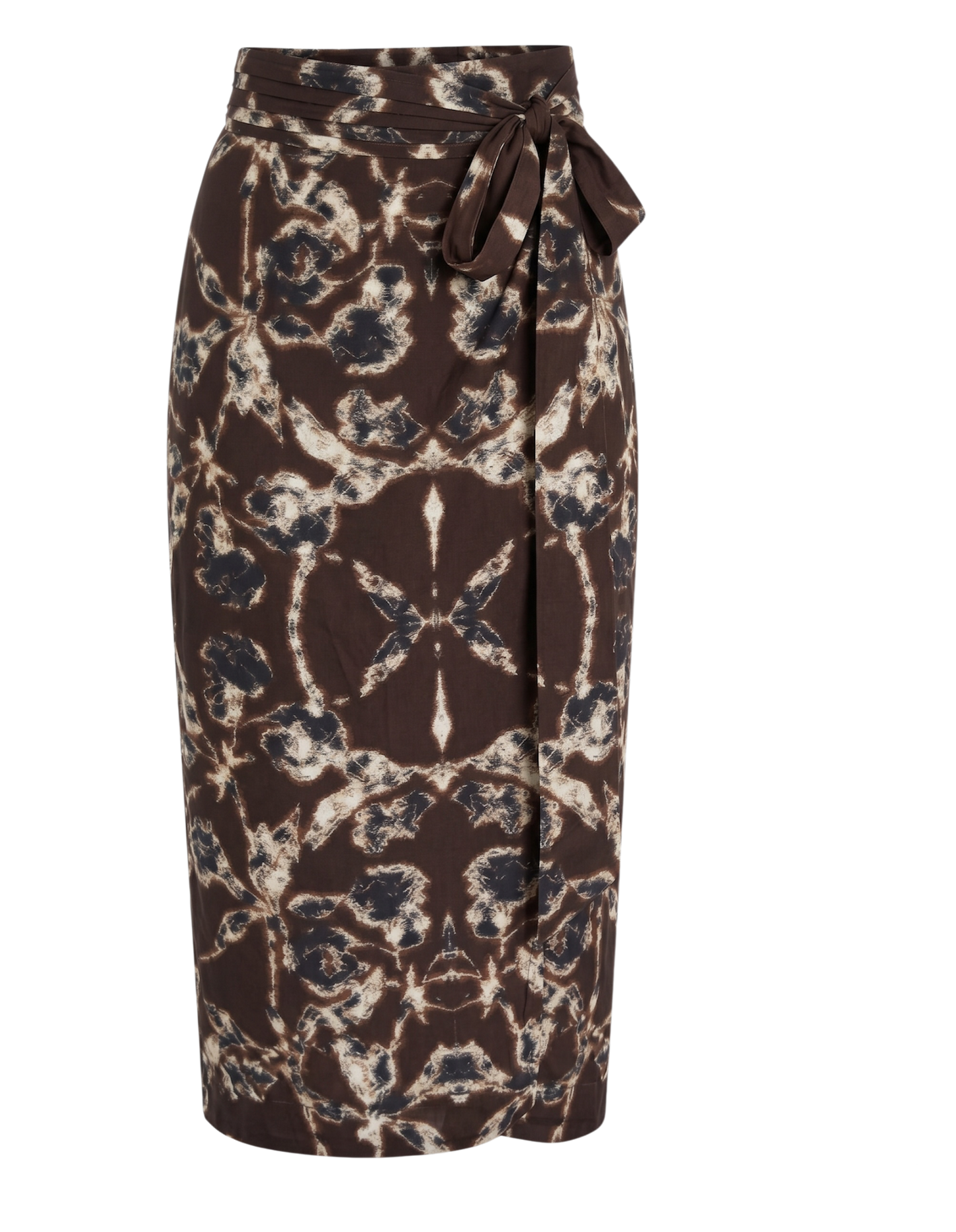 
                  
                    FALDA LARGA CAFE FLORES AZUL
                  
                