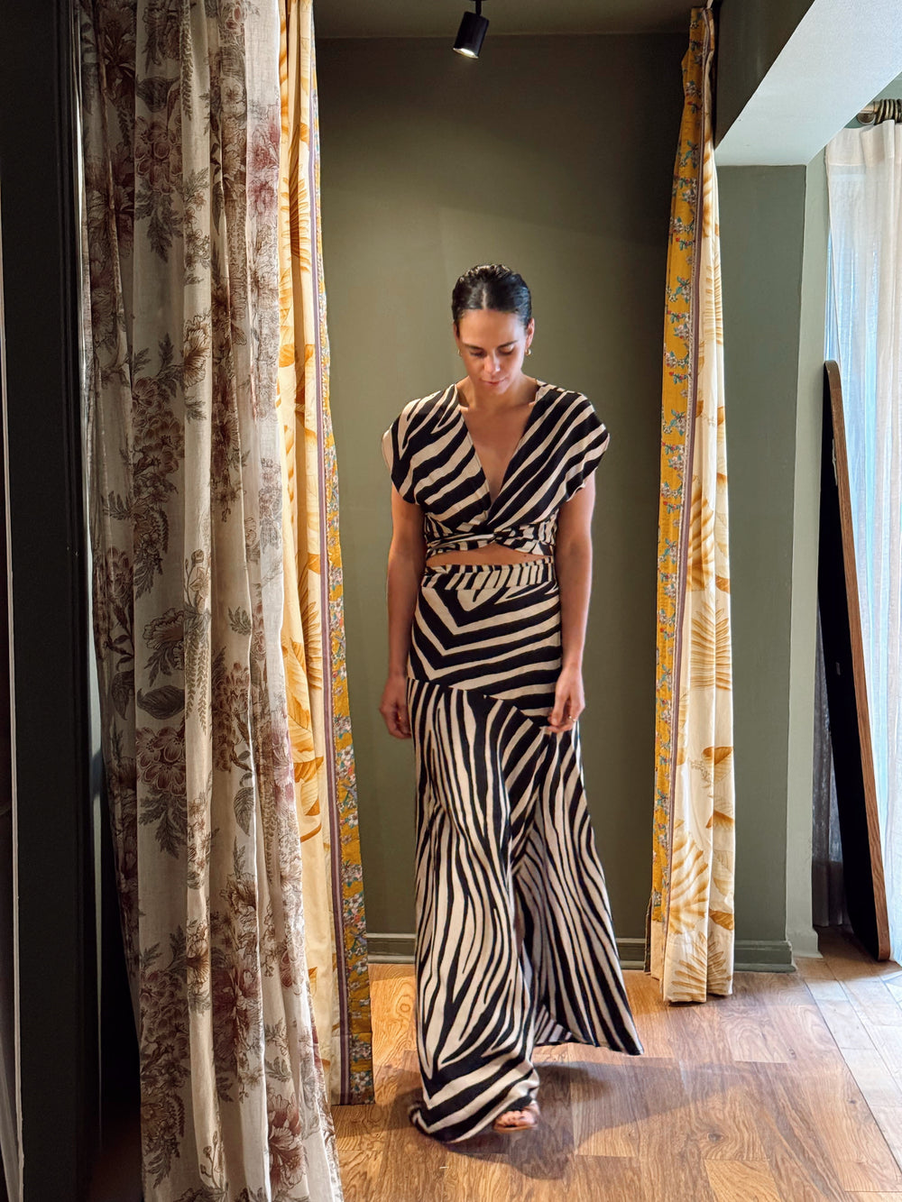 Top Lazo Maxi Cebra