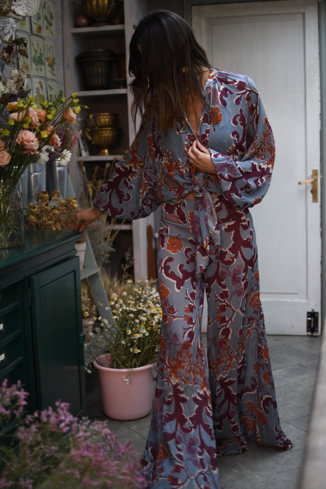 
                  
                    Kimono etro celeste naranjo
                  
                