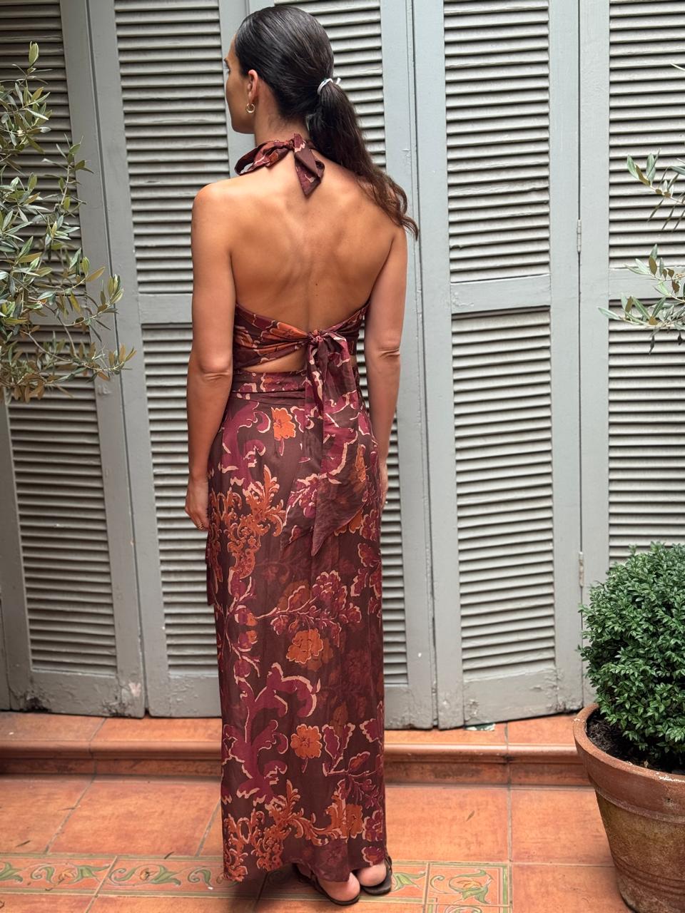 
                  
                    Falda etro café
                  
                