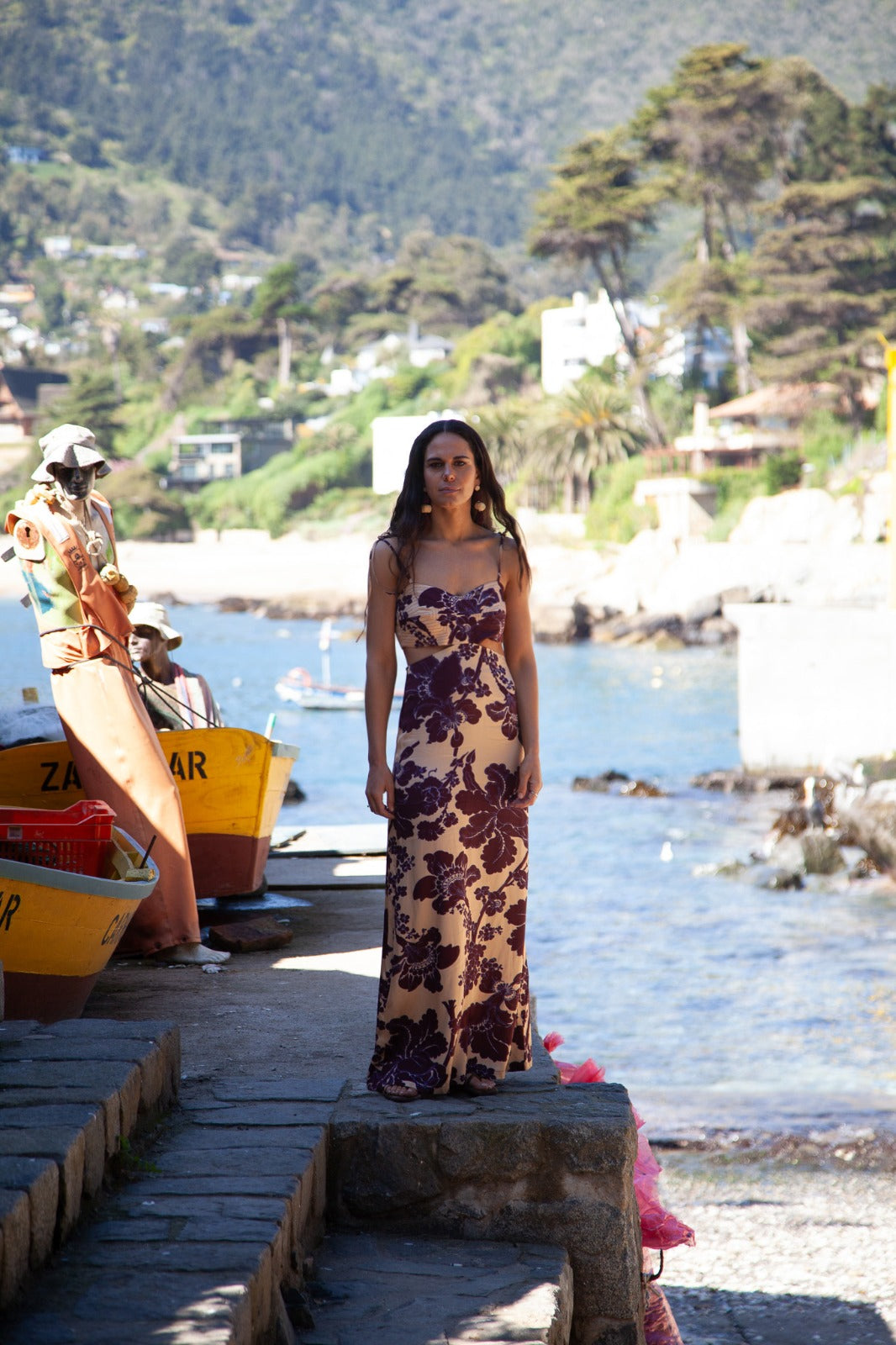 
                  
                    Vestido pasley café lila
                  
                