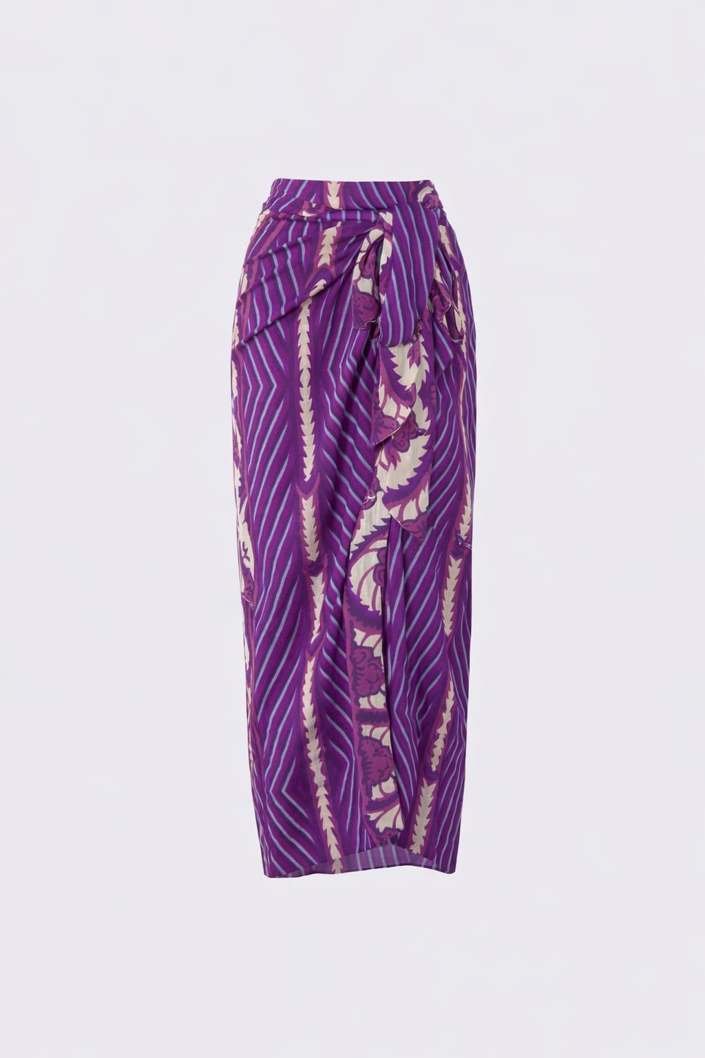 
                  
                    Falda larga rococó morada
                  
                