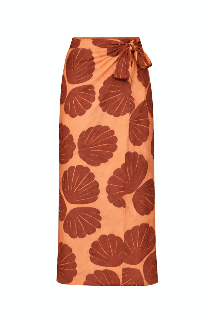 
                  
                    Falda larga concha terracota
                  
                